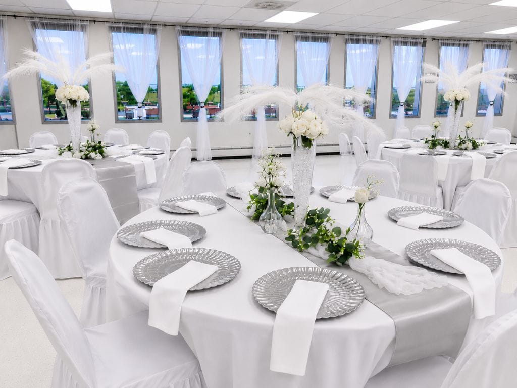 Graduation party setup at TD Event Space