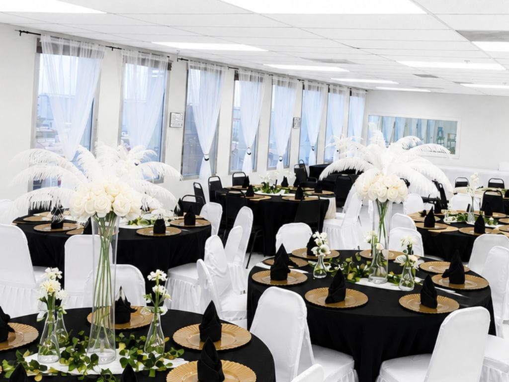 Modern event space in Denver with elegant décor