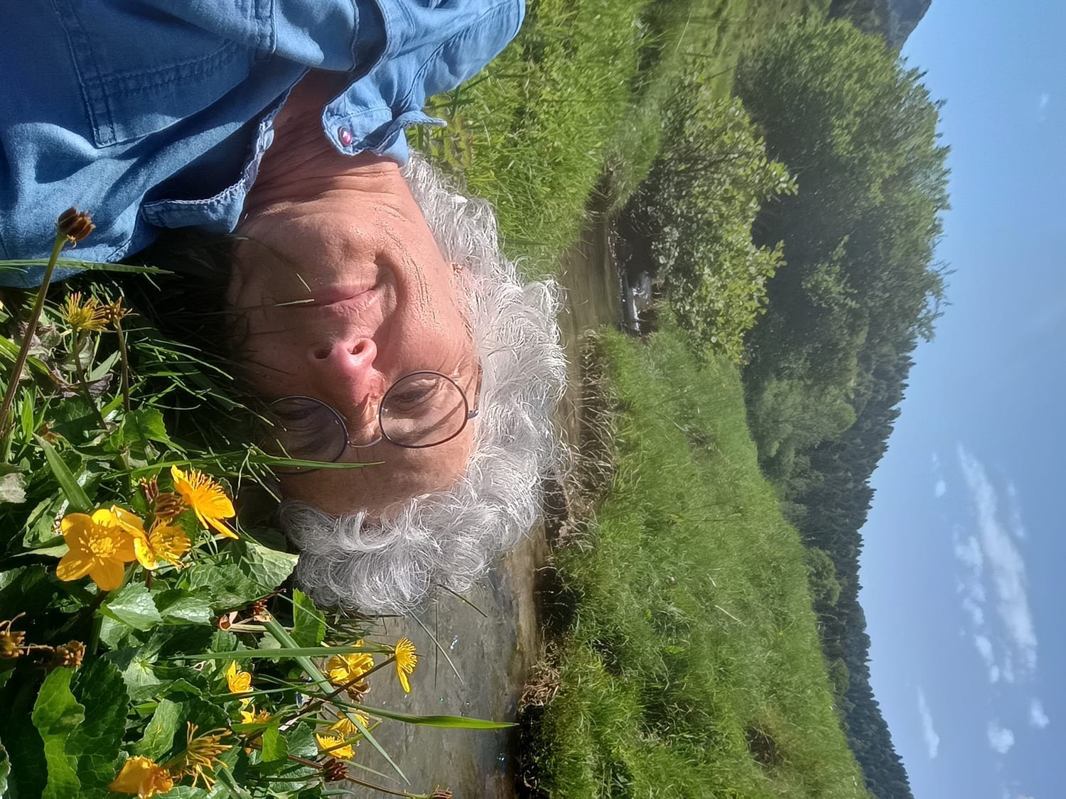 Nadine Strube en train de pratique le Qi Gong