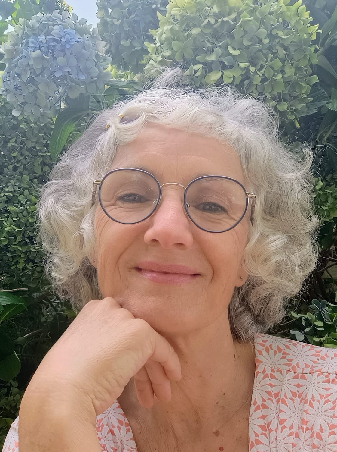 Nadine Strube en train de pratique le Qi Gong