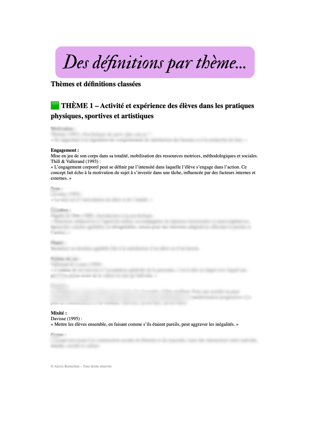 définitions écrit 2