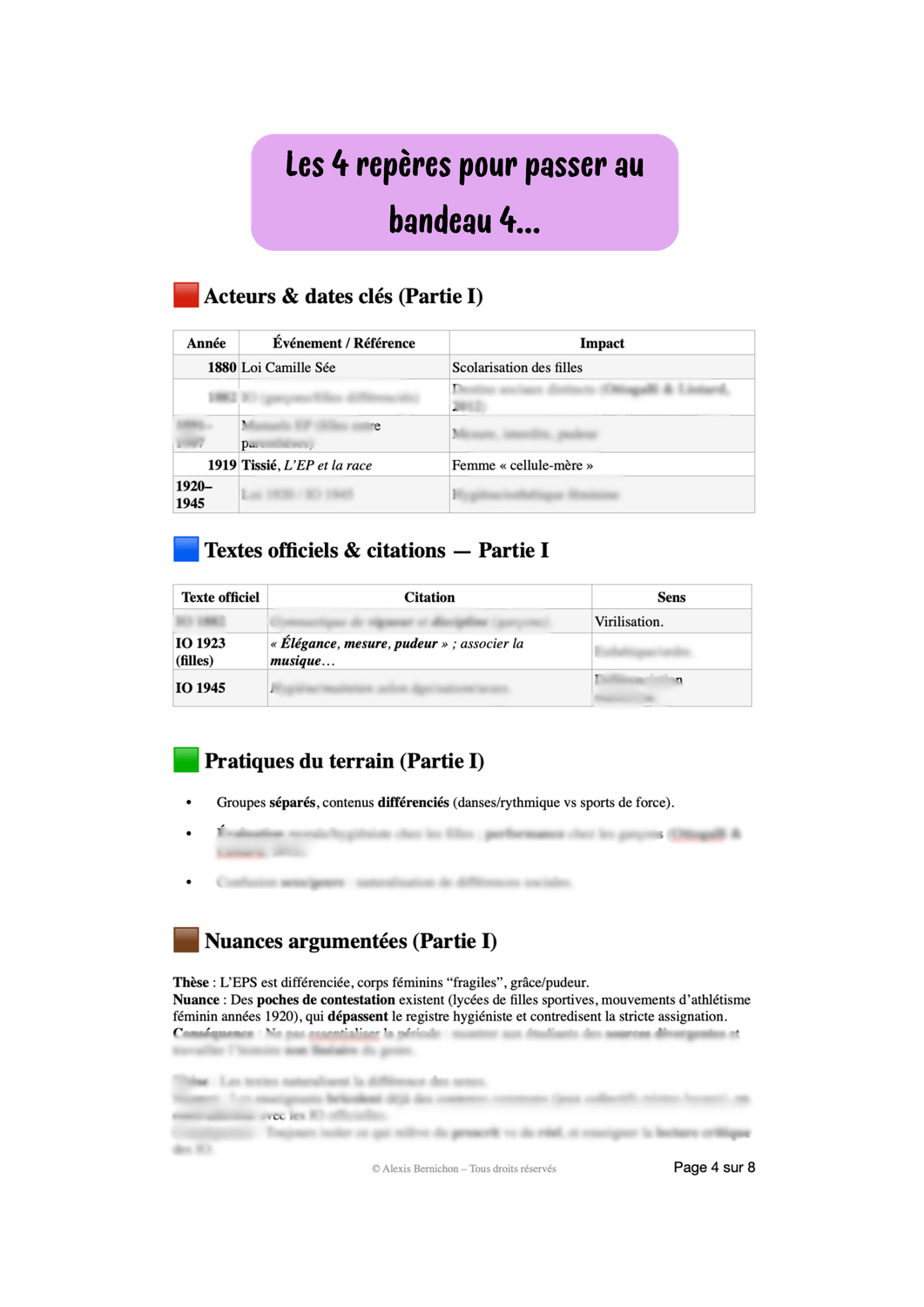 fiches écrit 1 capeps