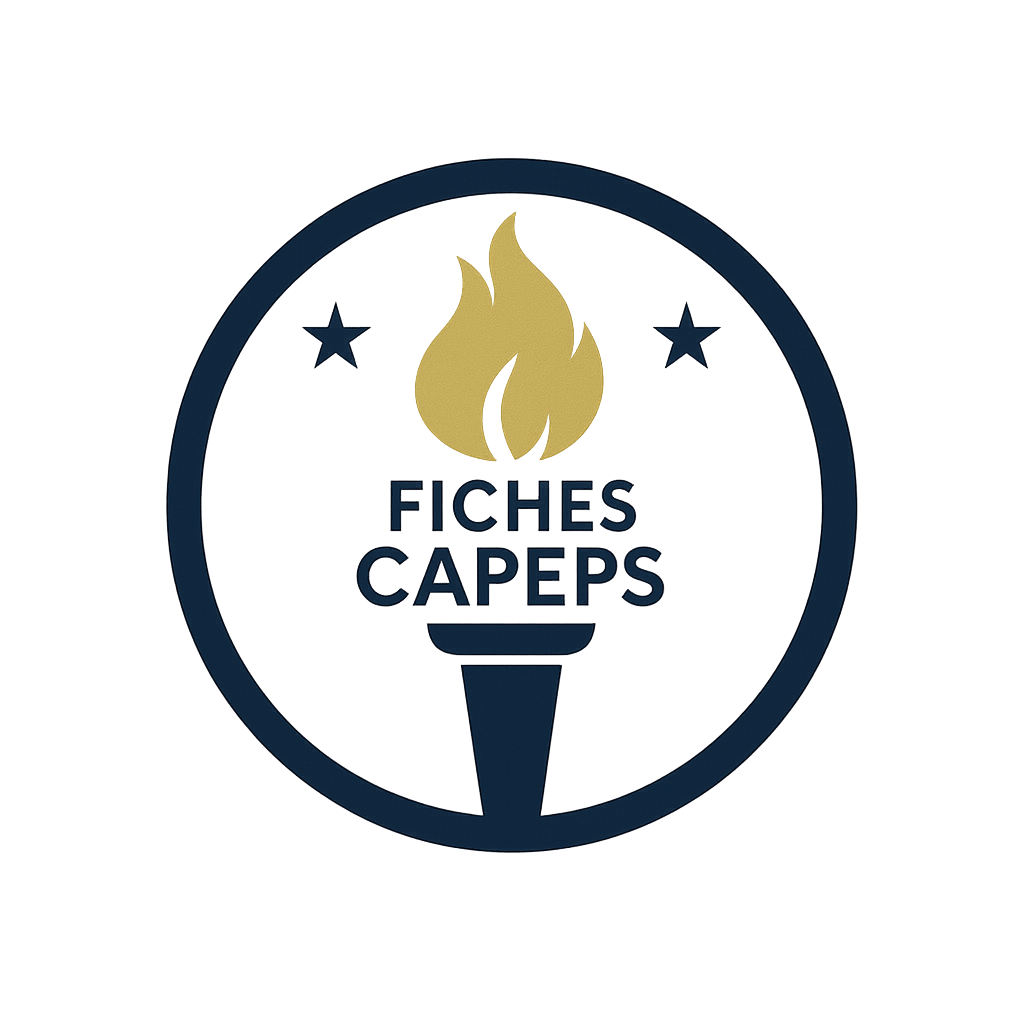 Logo Fiches Révision CAPEPS – Alexis Bernichon