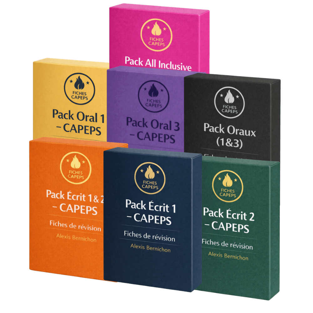 Pack fiches revision capeps 