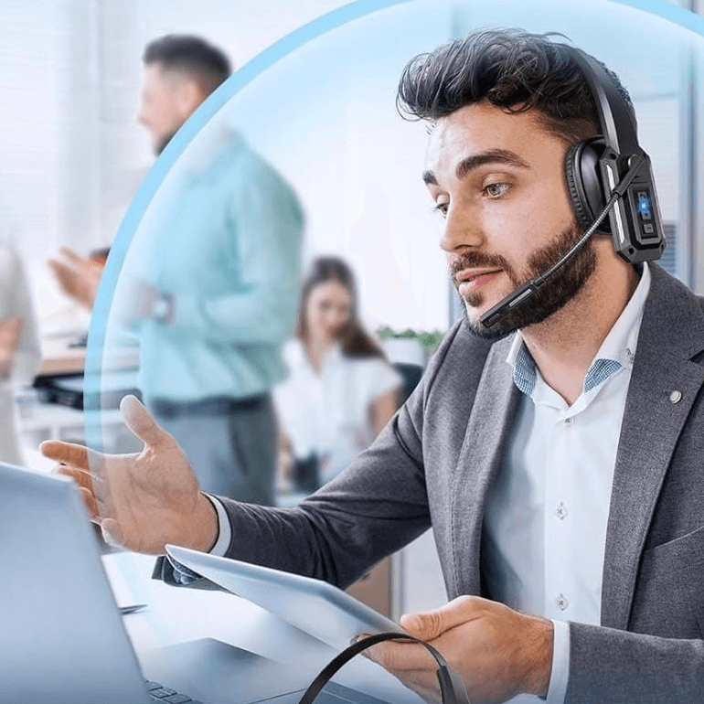 🎧Auriculares inhalambricos con microfono con cancelacion de ruido