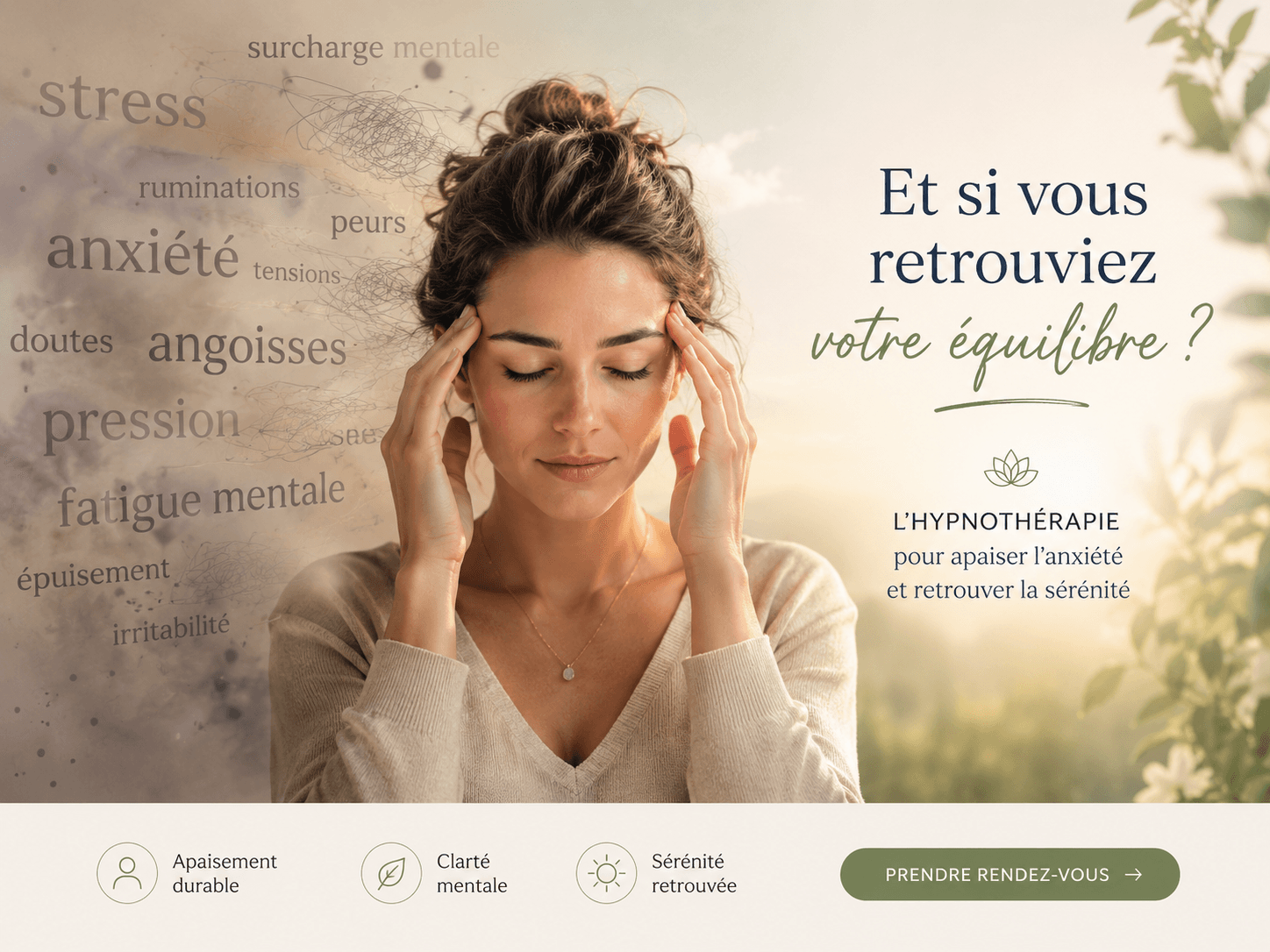 Hypnose stress anxiété Narbonne