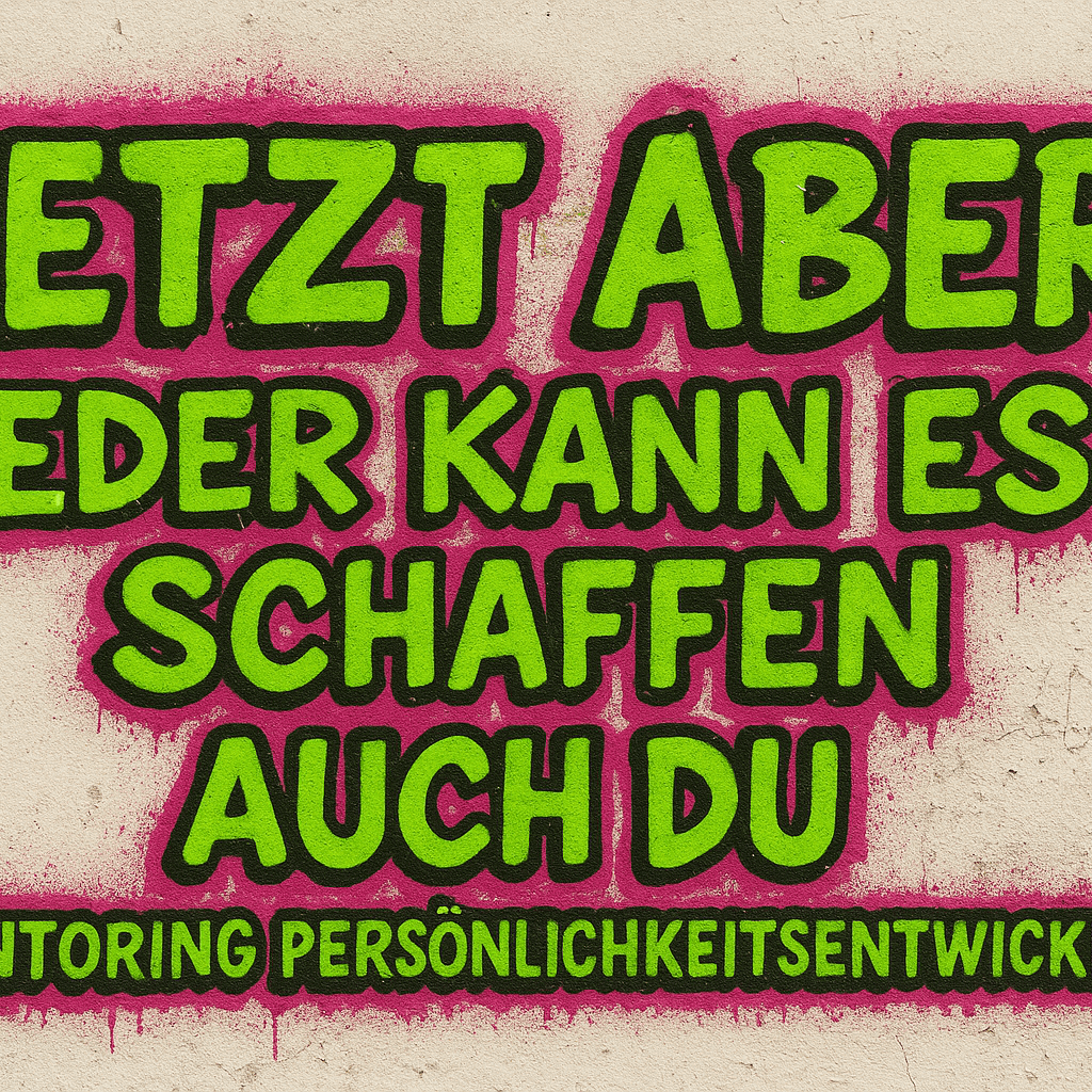 Jetzt Aber! Mentoring