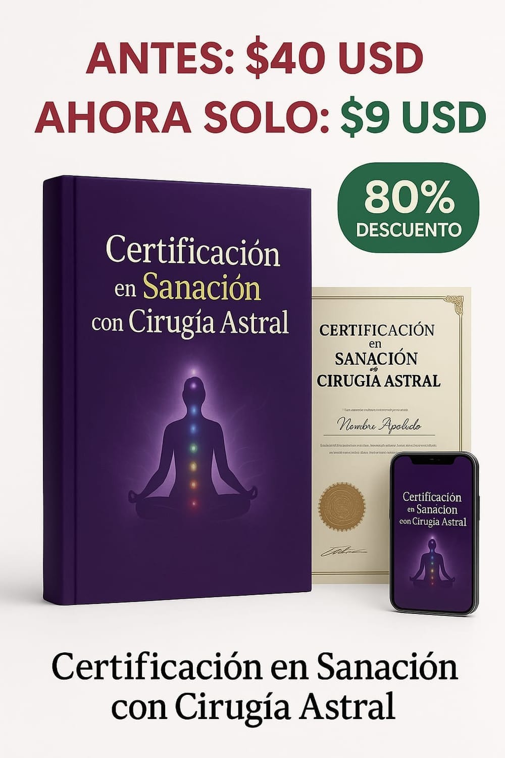 Certificación Sanación Astral