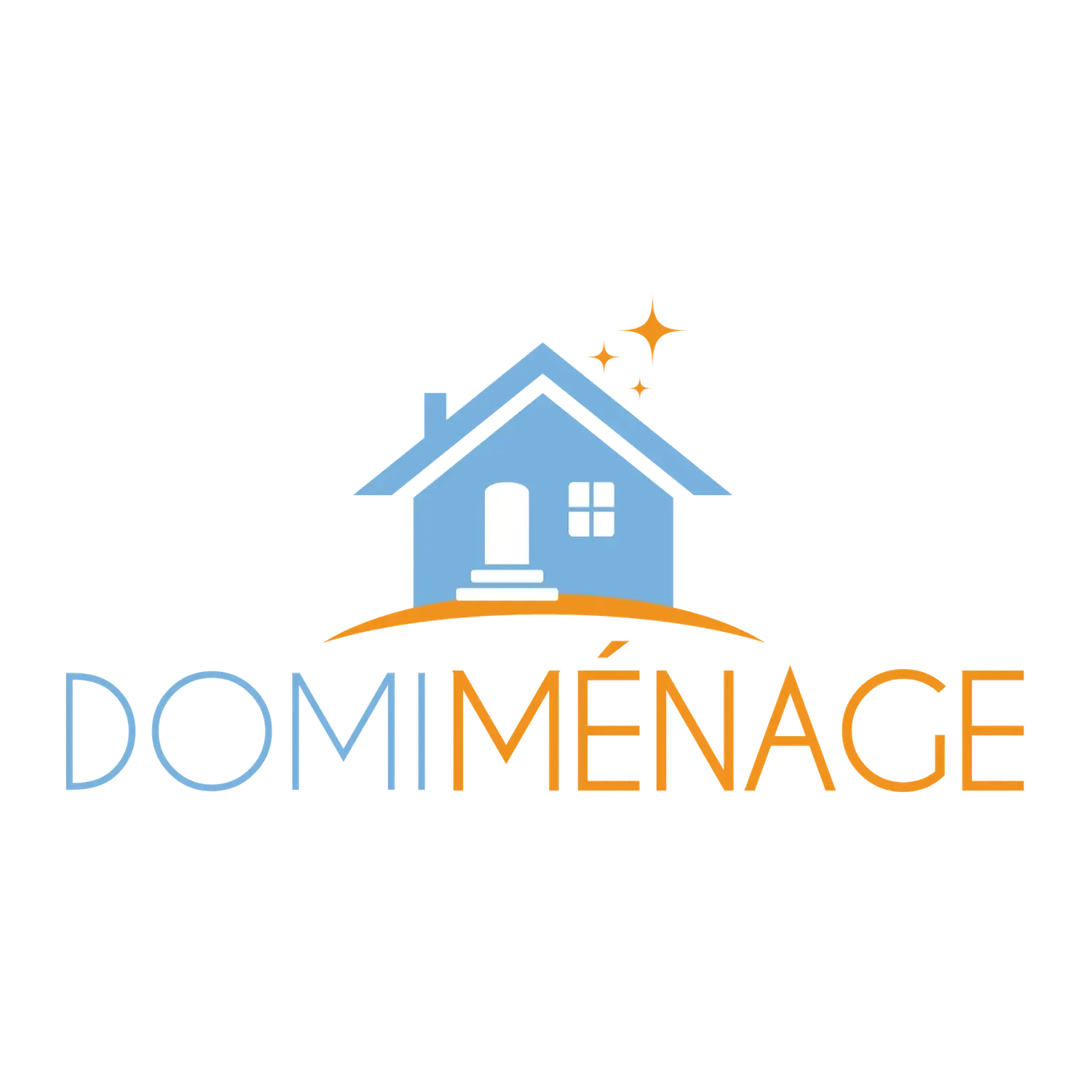 Logo Domi Ménage Paris - Service de ménage à domicile