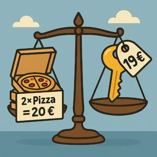 Pizza vs. Investment