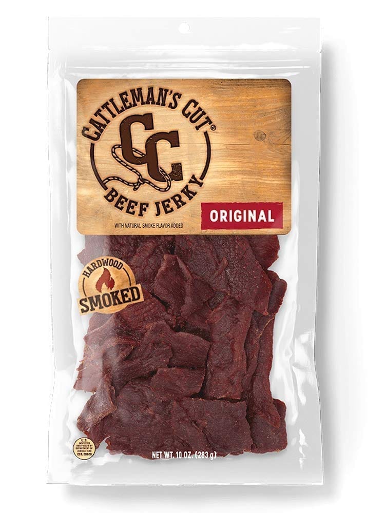 Cattleman's Cut Original Beef Jerky ten ounce bag