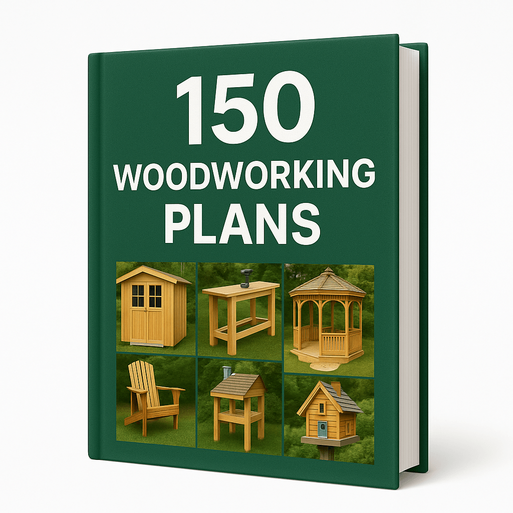 Woodworking plans book cover