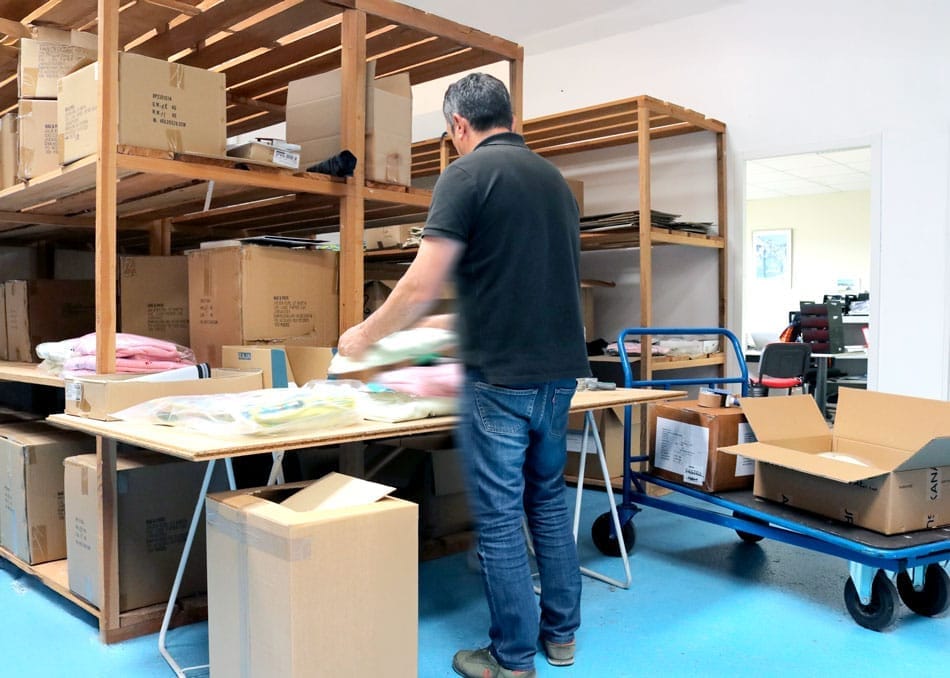 Préparation commandes solution logistique personnalisée