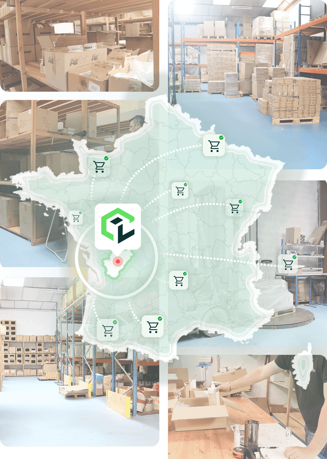 Entrepôt logistique e-commerce Charente Cosola prestataire France