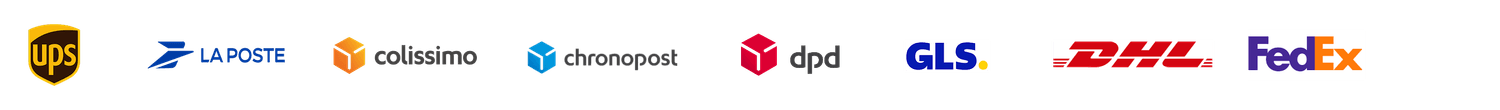 Partenaires transporteurs logistique e-commerce Colissimo DPD GLS Chronopost