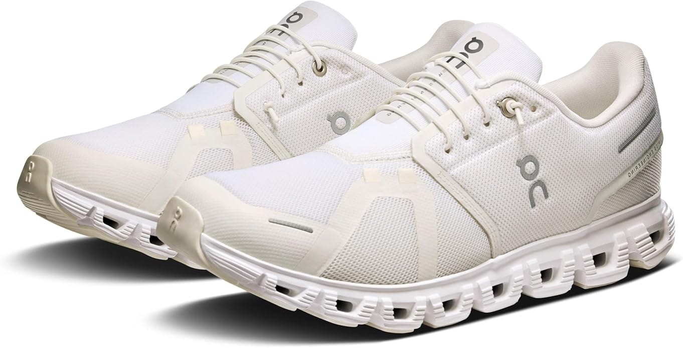 On Men's Cloud Sneakers 6 White