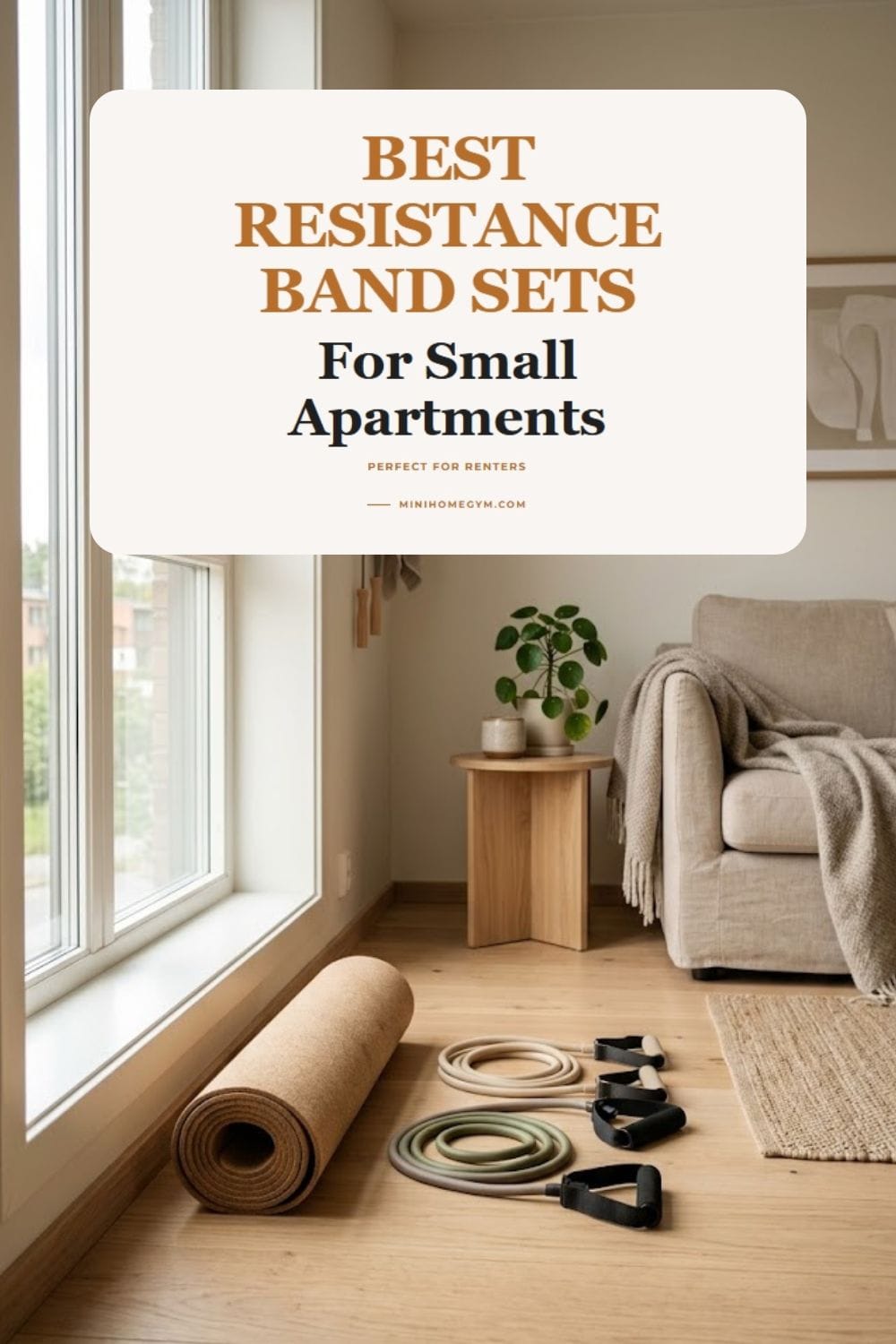 Compact home gym for small apartment
