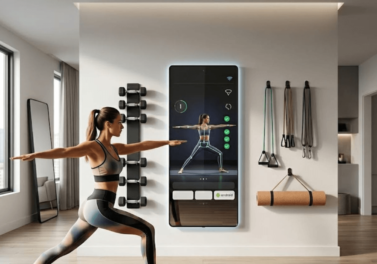 Best smart fitness mirrors for small spaces 2026