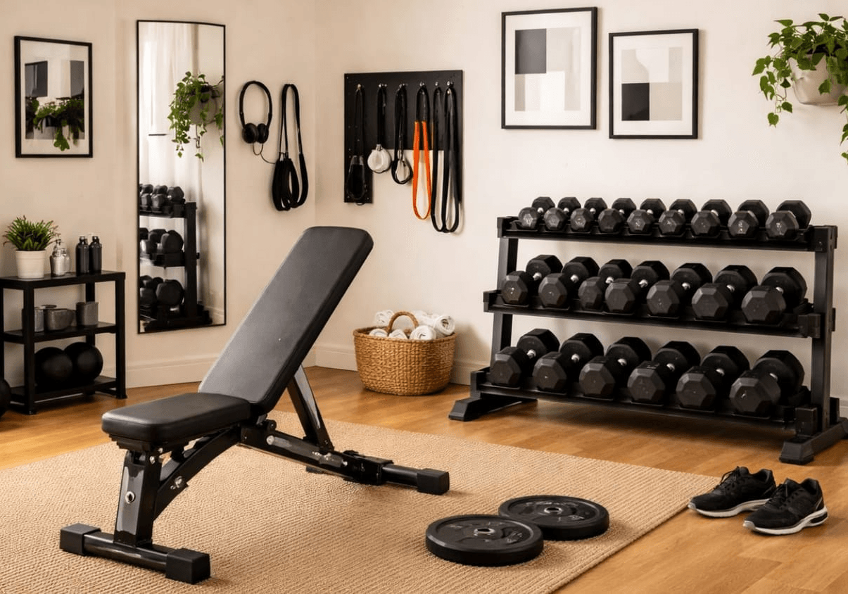 Apartment gym ideas for small spaces