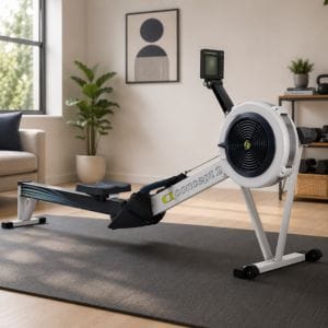 Compact foldable rowing machine for small apartment