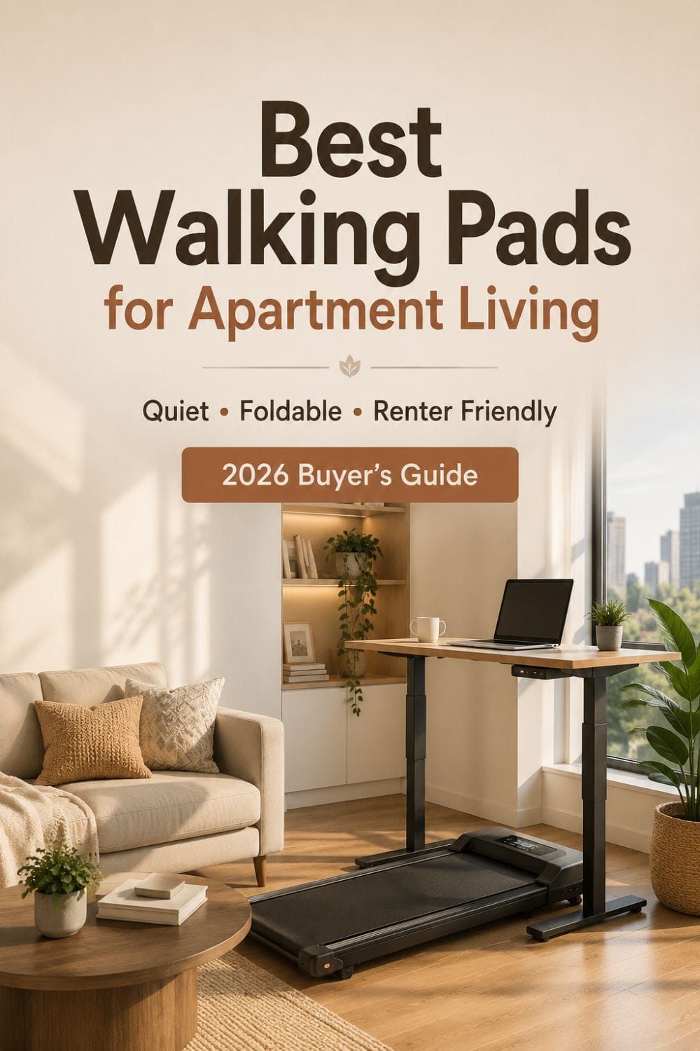 Best walking pad for apartment living 2026 — renter-tested picks for noise, storage and small spaces