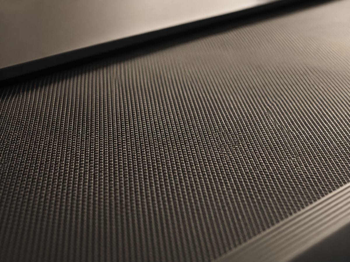 Close-up of WalkingPad A1 Pro belt surface texture detail