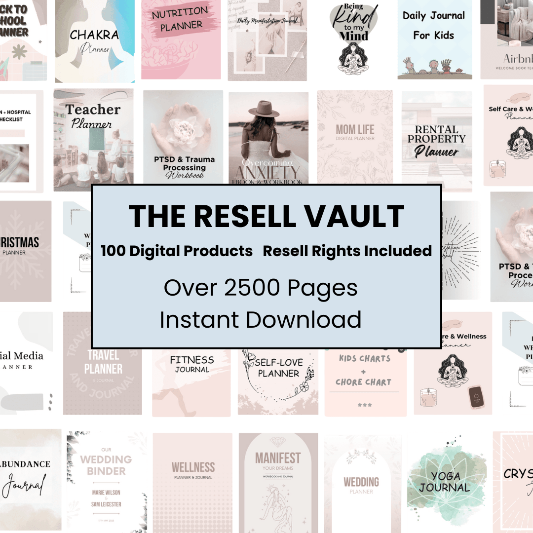 The Resell Vault  (LIMITED TIME $17)