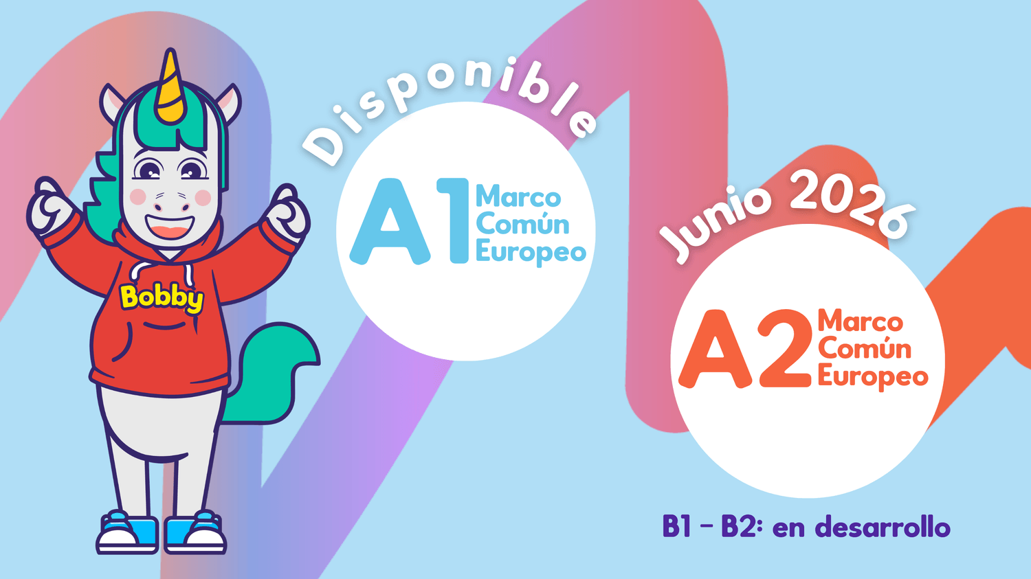 A1 disponible, A2 en junio 2026 - Bobby Rainbow
