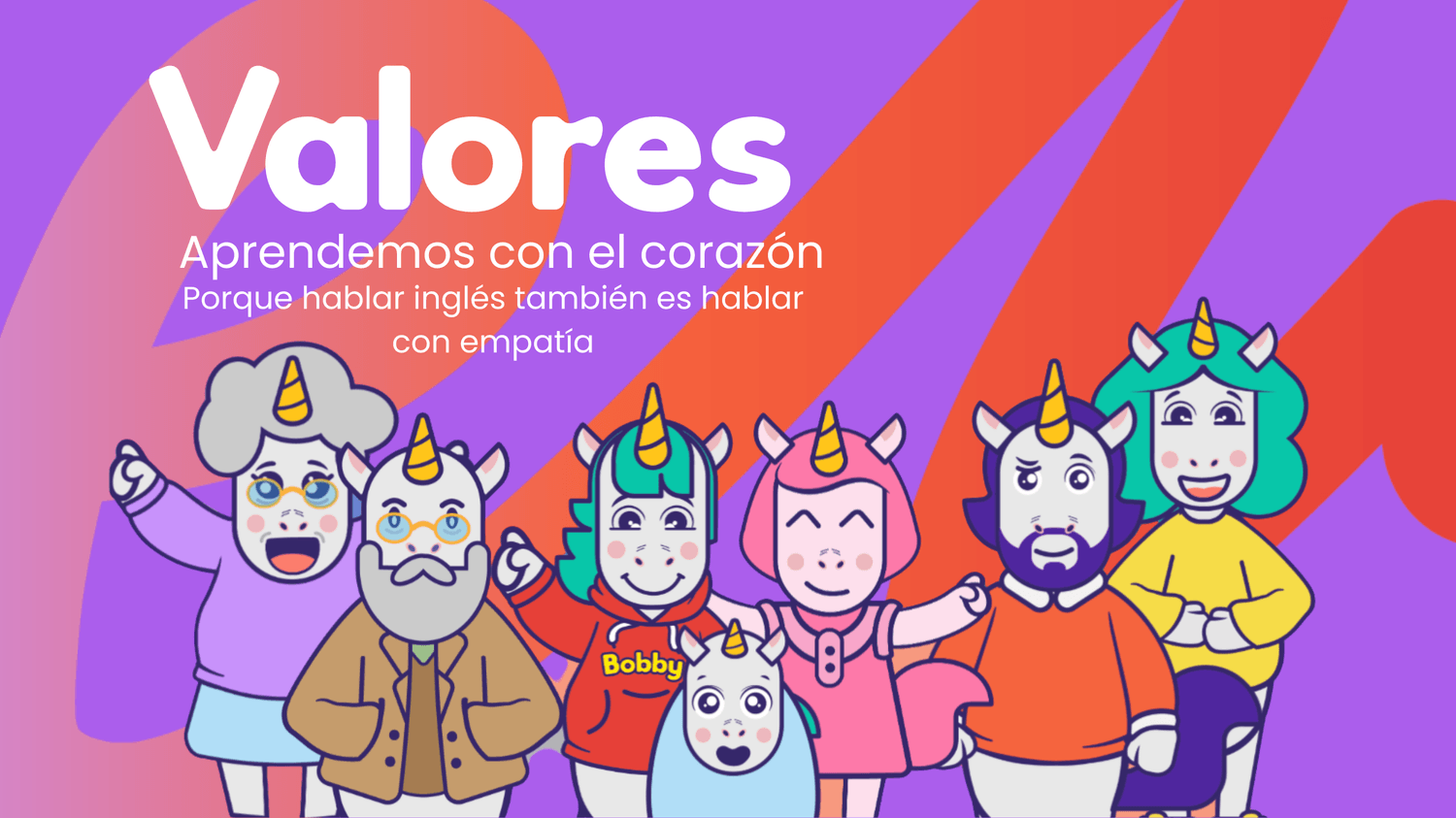 Inglés con valores - Bobby Rainbow