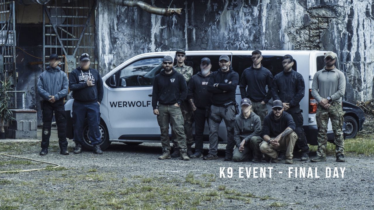 Équipe Werwolf K9 lors d'un événement K9