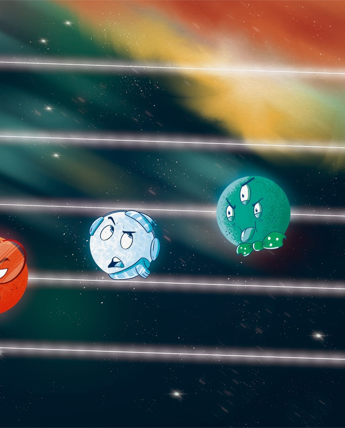 les ploums se chamaillent beaucoup