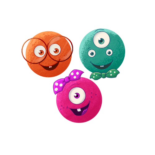 Les triplettes Ploums se chamaillent beaucoup mais elles adorent surtout jouer ensemble !