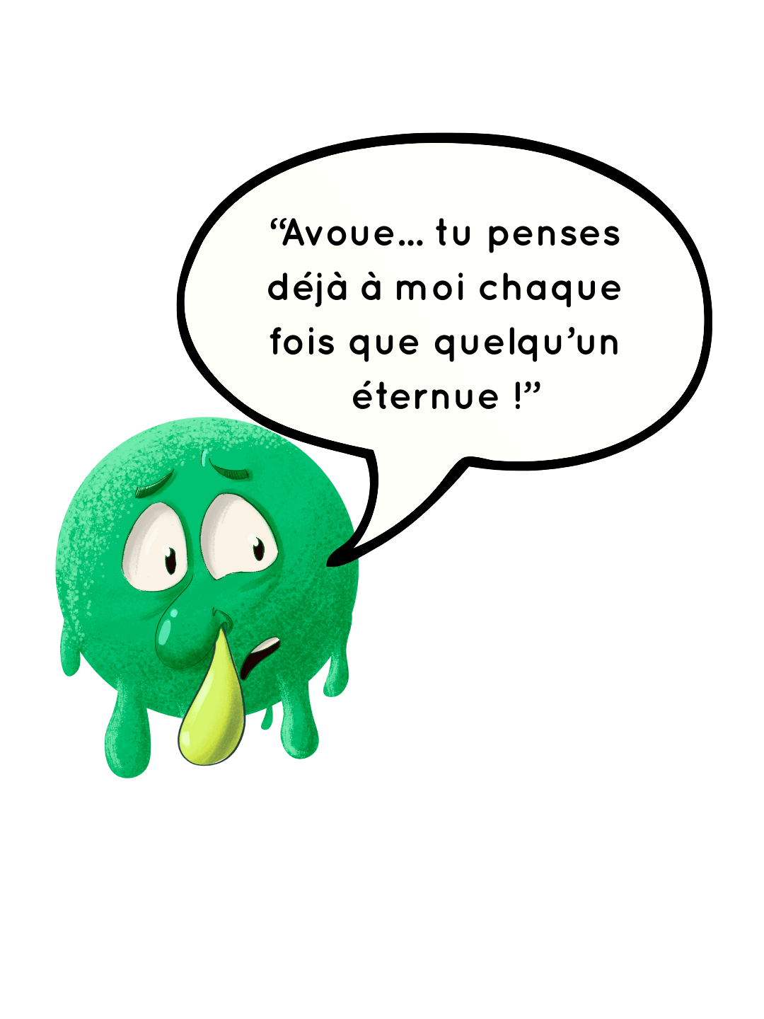Dans le quotidien, l'association entre le solfege et les éternuements de RE se fait facilement