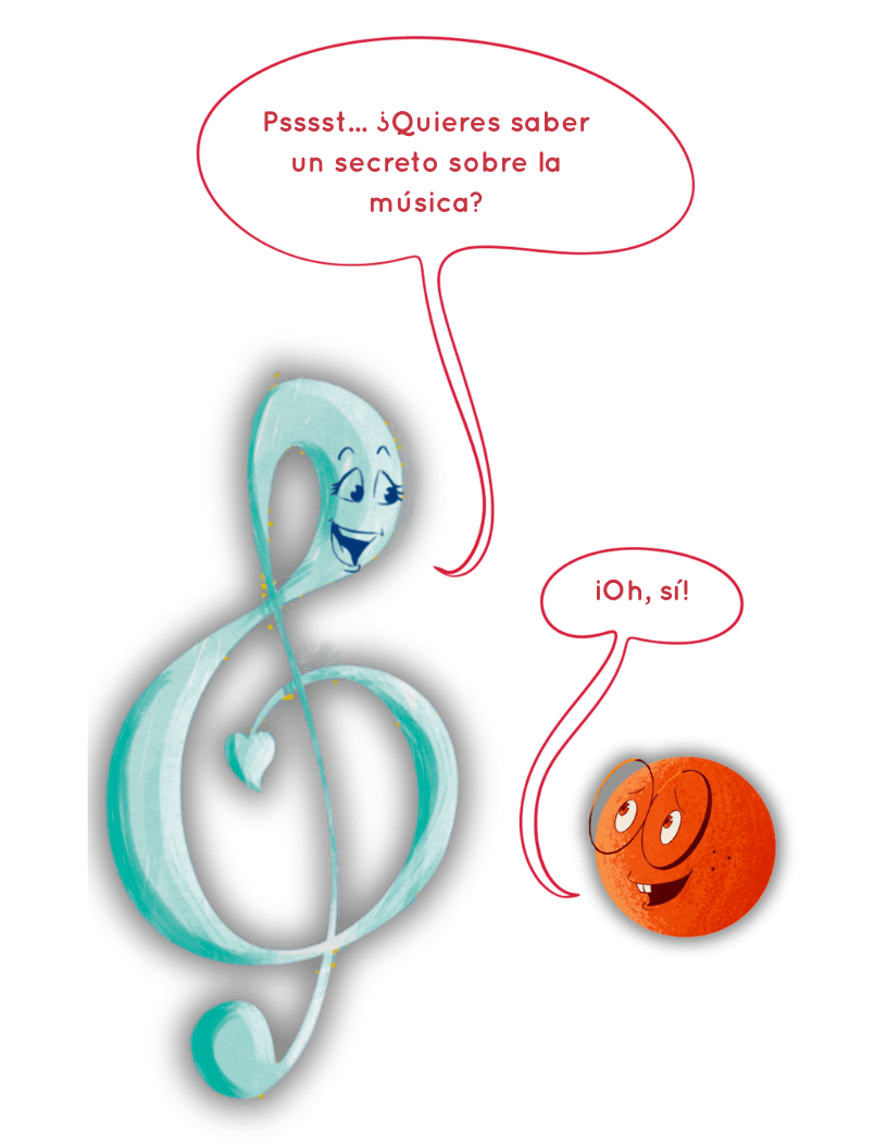 Pssst... ¿Quieres saber un secreto sobre la música? ¡Oh, sí!