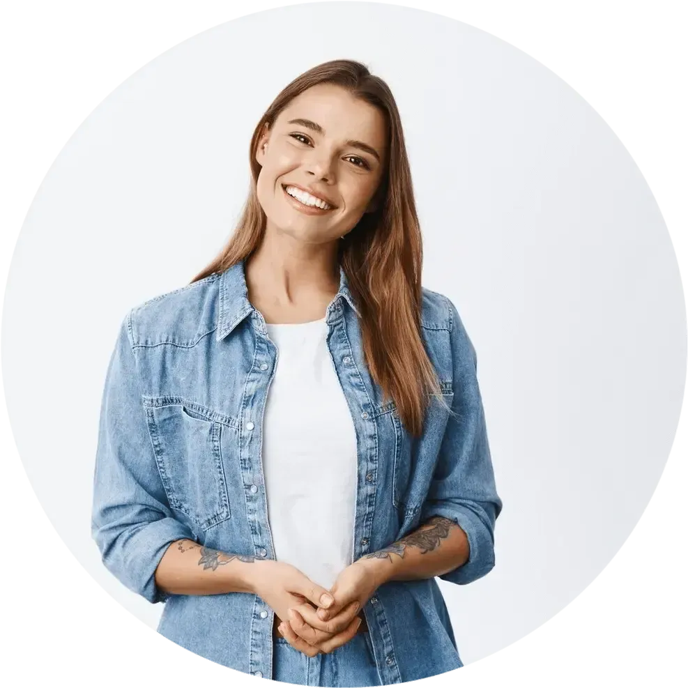 Client testimonial image praising marketing campaign ROI and results