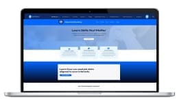 Image showing a computer with some stats on it, representing a newsletter portal