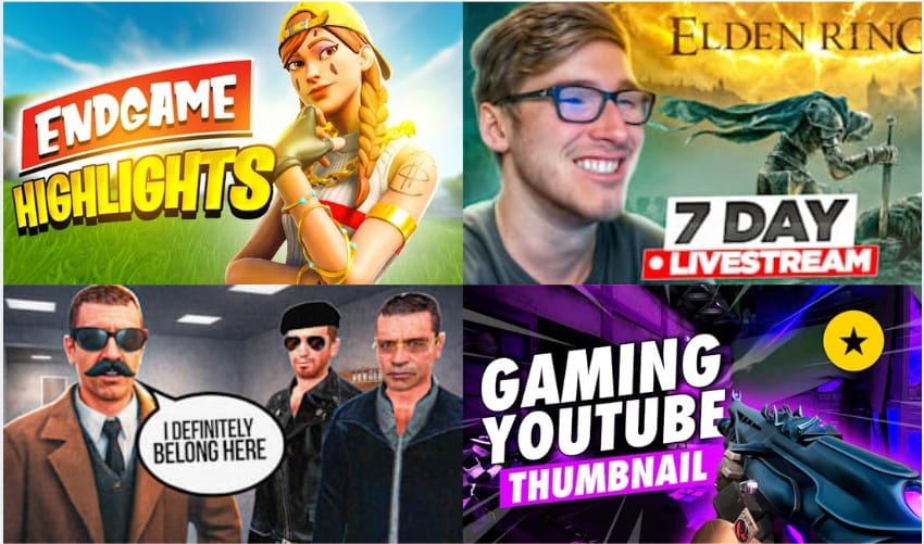I will do gaming thumbnail design for youtube