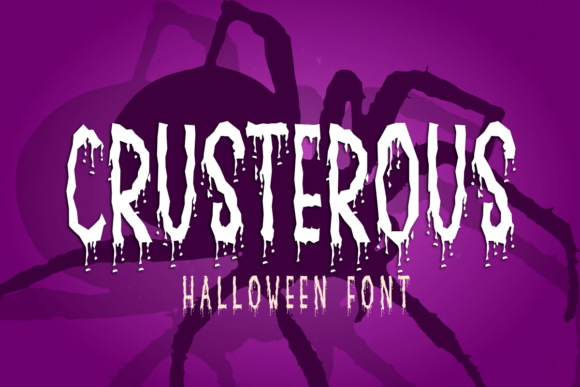The Halloween Style font - Thick, chunky letterforms built for maximum visibility from a distance — this is a font that's meant to be seen across a room, not read up close.  Best for: Event banners, oversized Pinterest pin titles.
