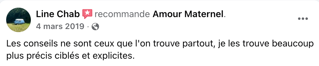 témoignage guide allaitement maternel