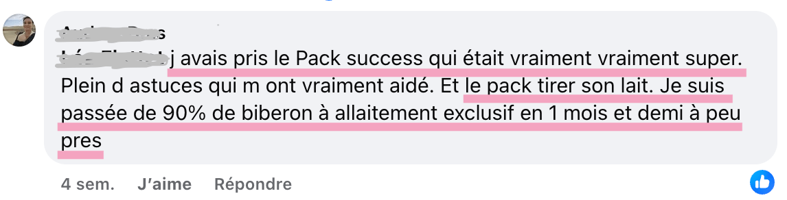 témoignage guide allaitement maternel