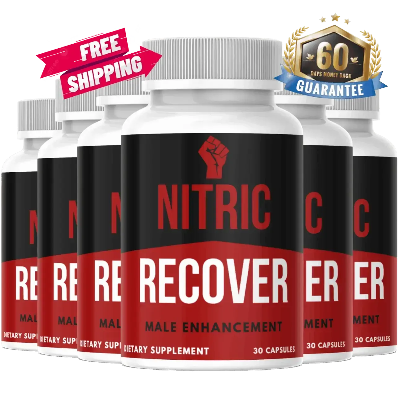Nitric Recover best value pack – 6 bottles with huge savings