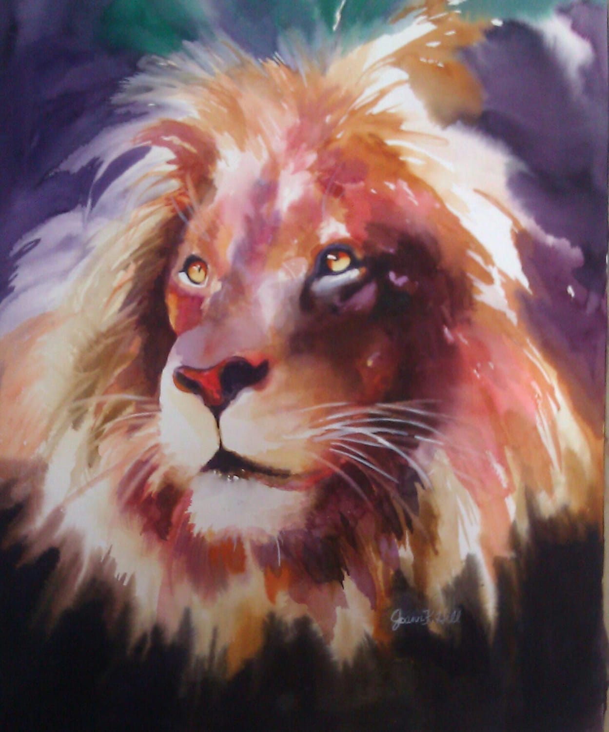 Lion Painting