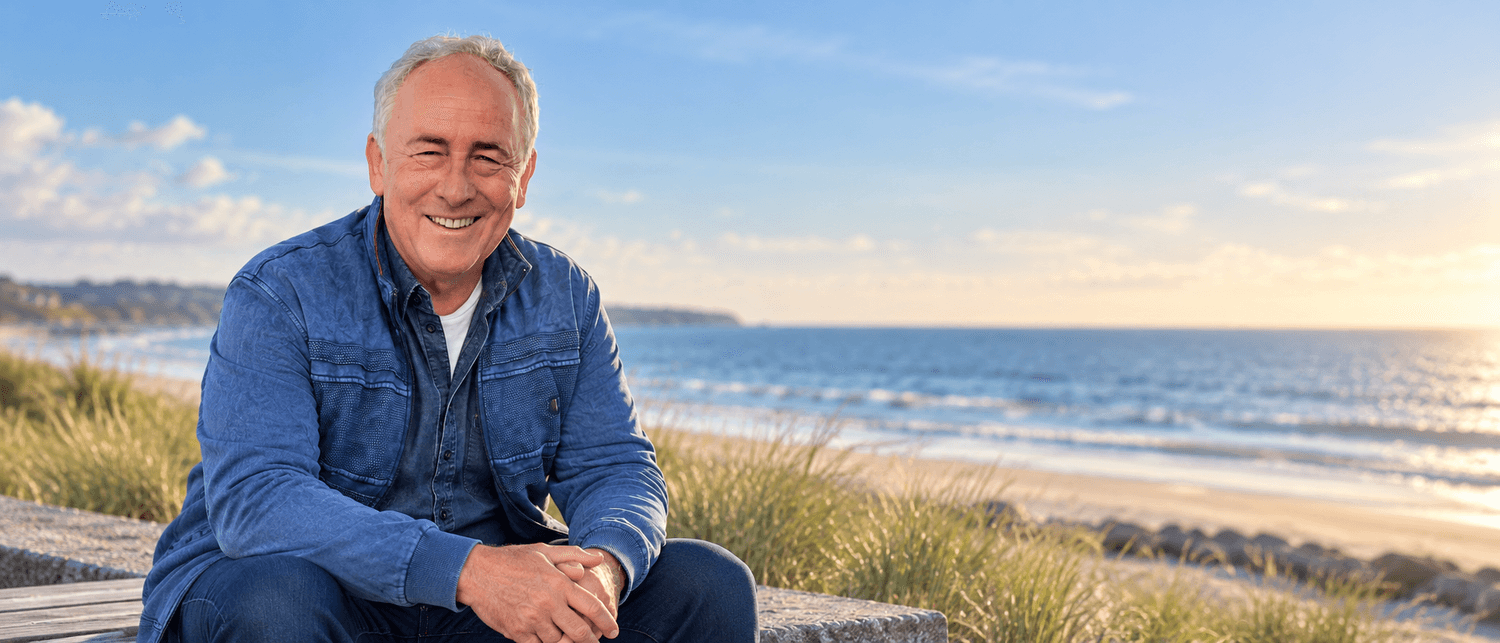 Ralf Hungerland am Meer