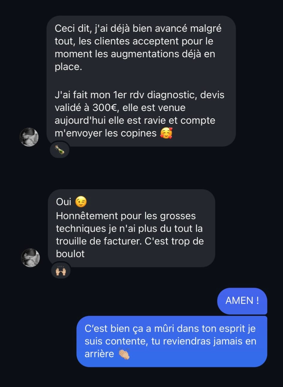 Un devis à 300 €, et plus la trouille de facturer
