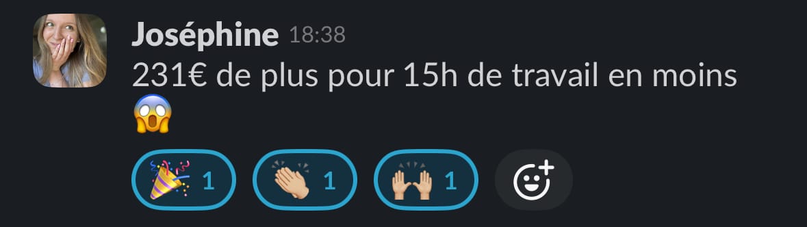 231 € de plus pour 15 h de travail en moins