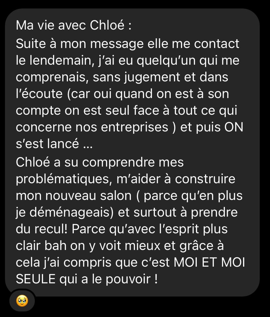 « C'est moi et moi seule qui ai le pouvoir »