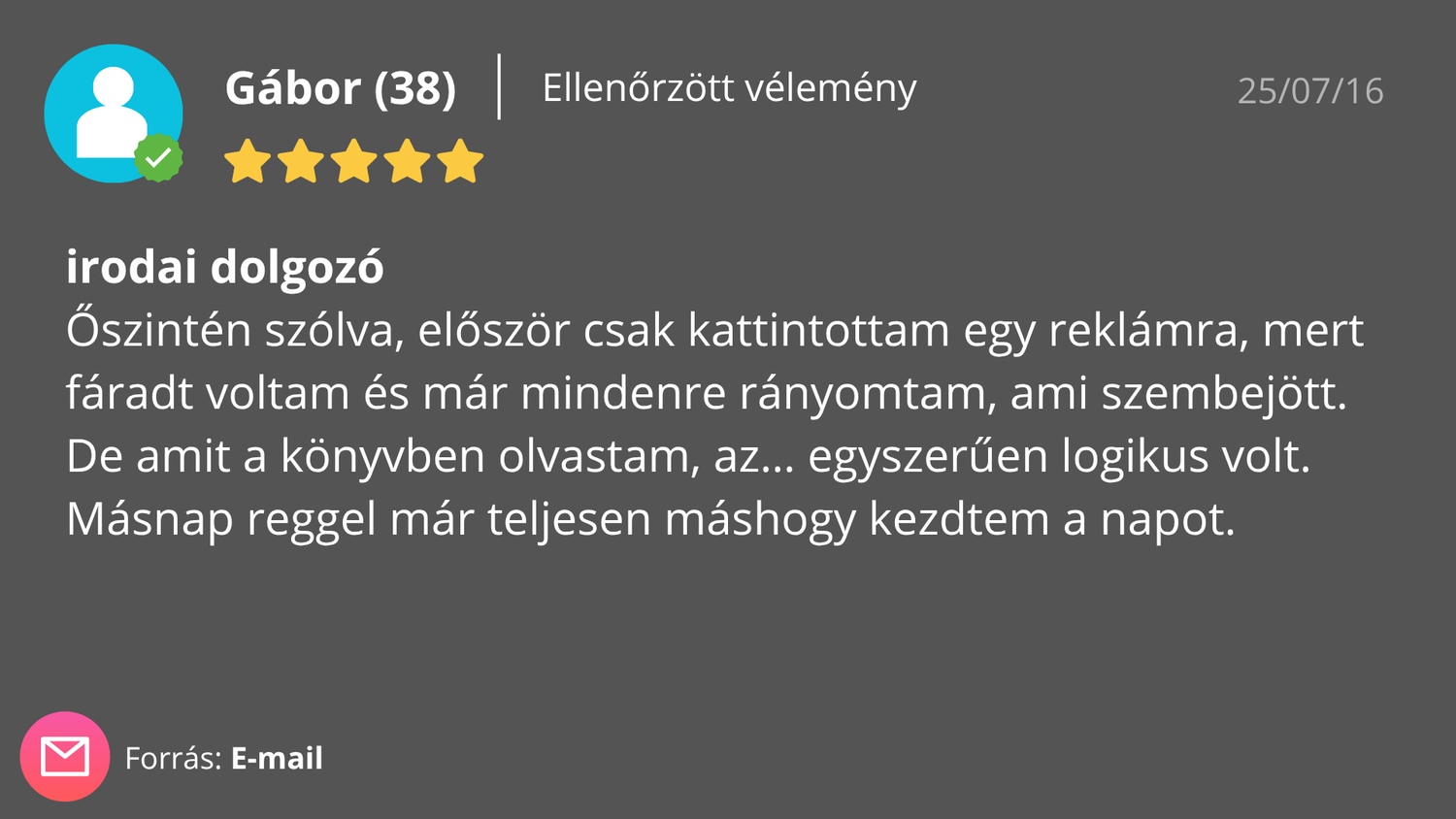 vélemény 1