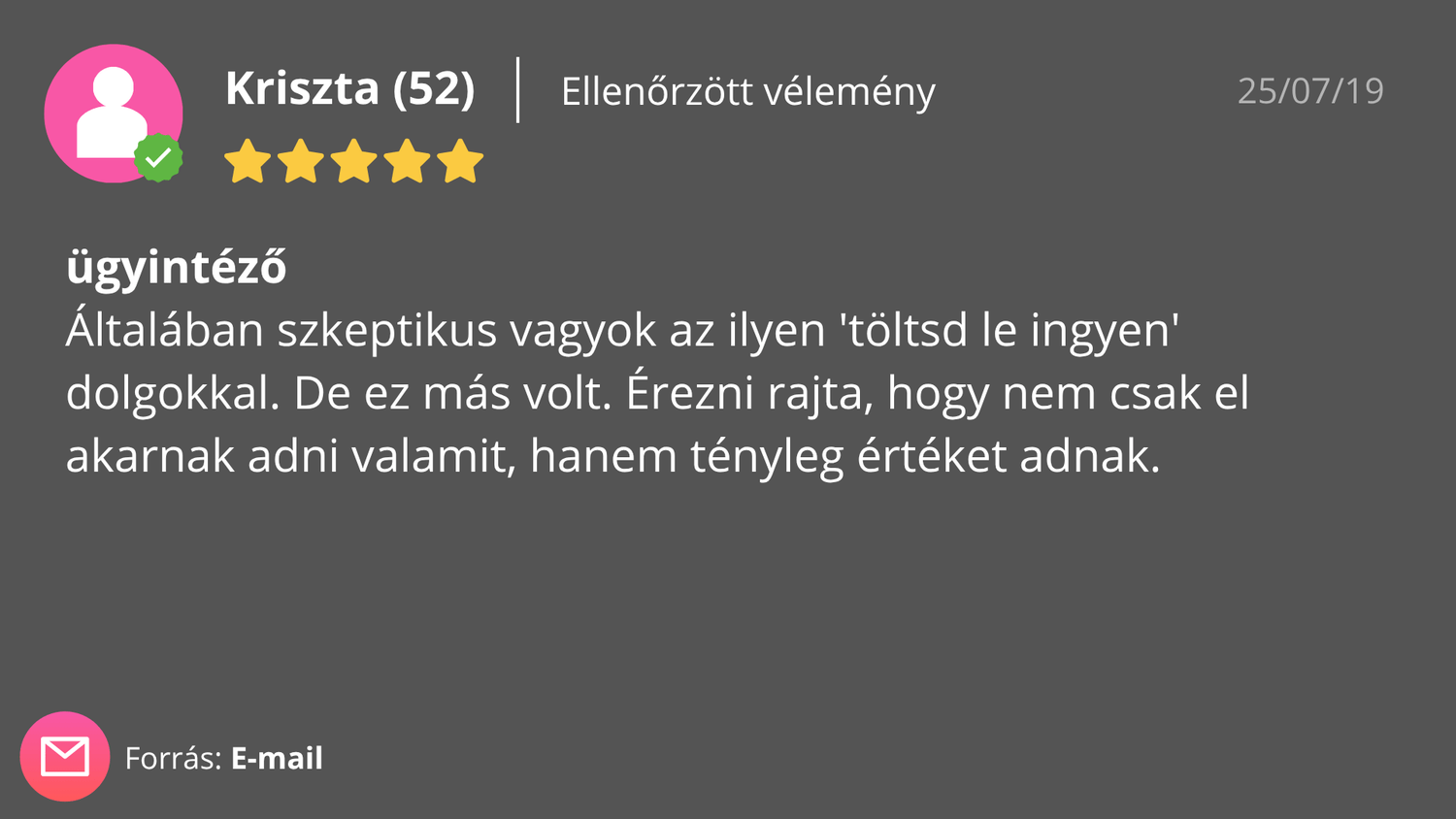 vélemény 3