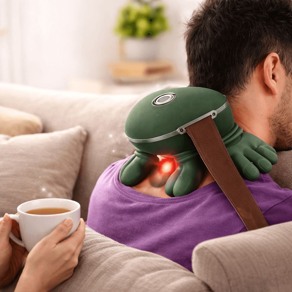 profitez d une pose pour une petit massage chauffant