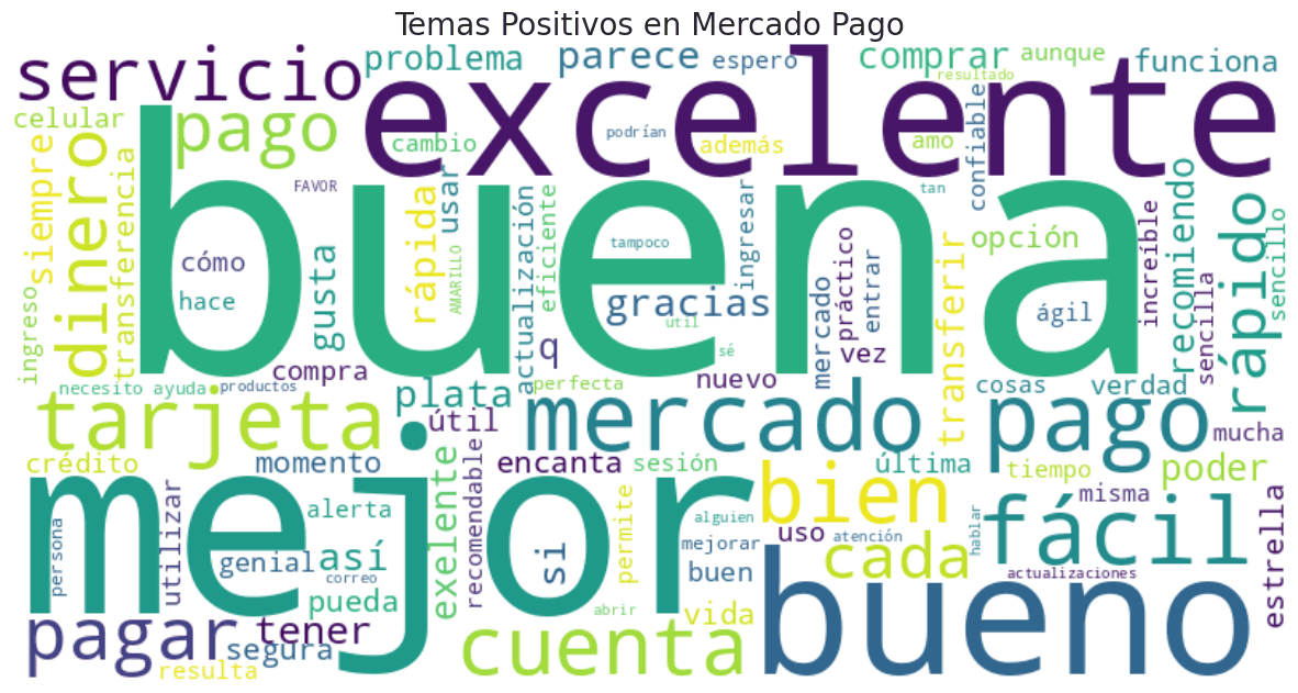 Opiniones positivas de Mercado Pago